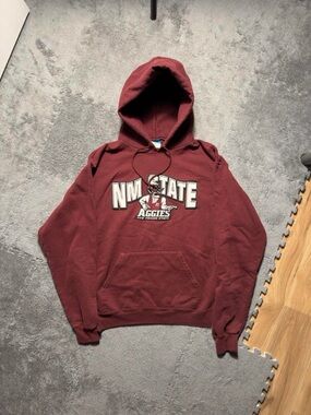 Champion Maroon New Mexico State Aggies Hooded Sweatshirt